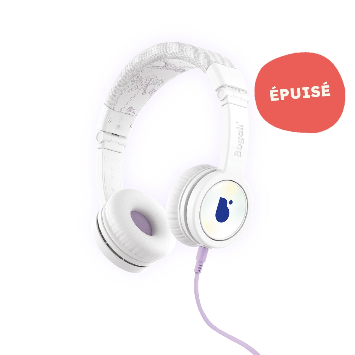 Casque Bugali violet – épuisé