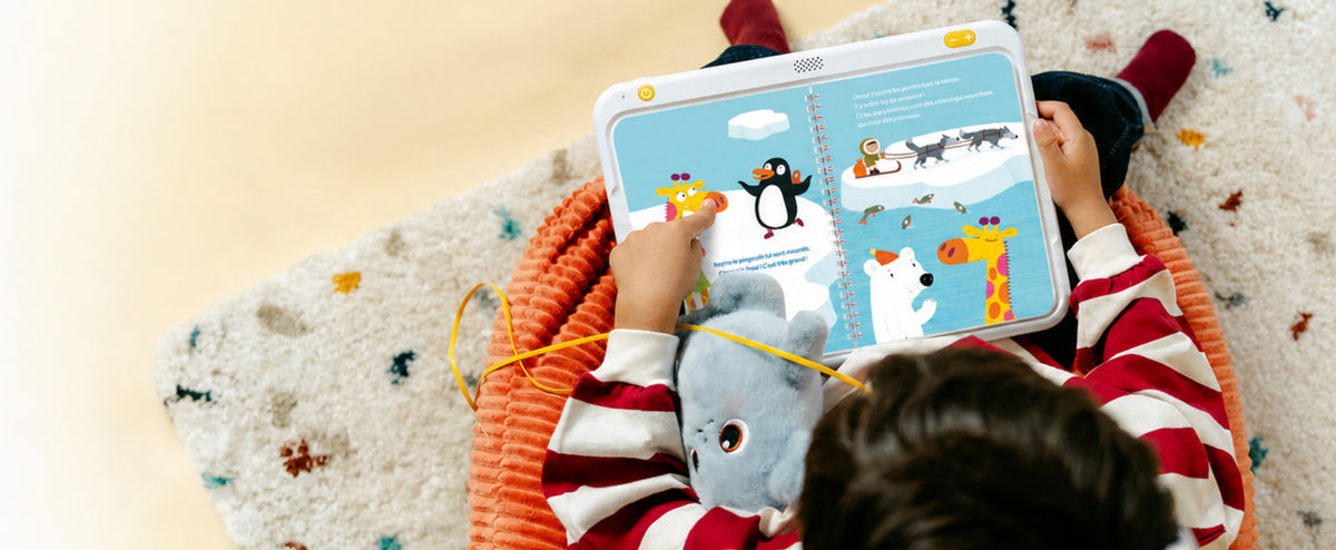 Avec HopiPlay,
touche le papier.