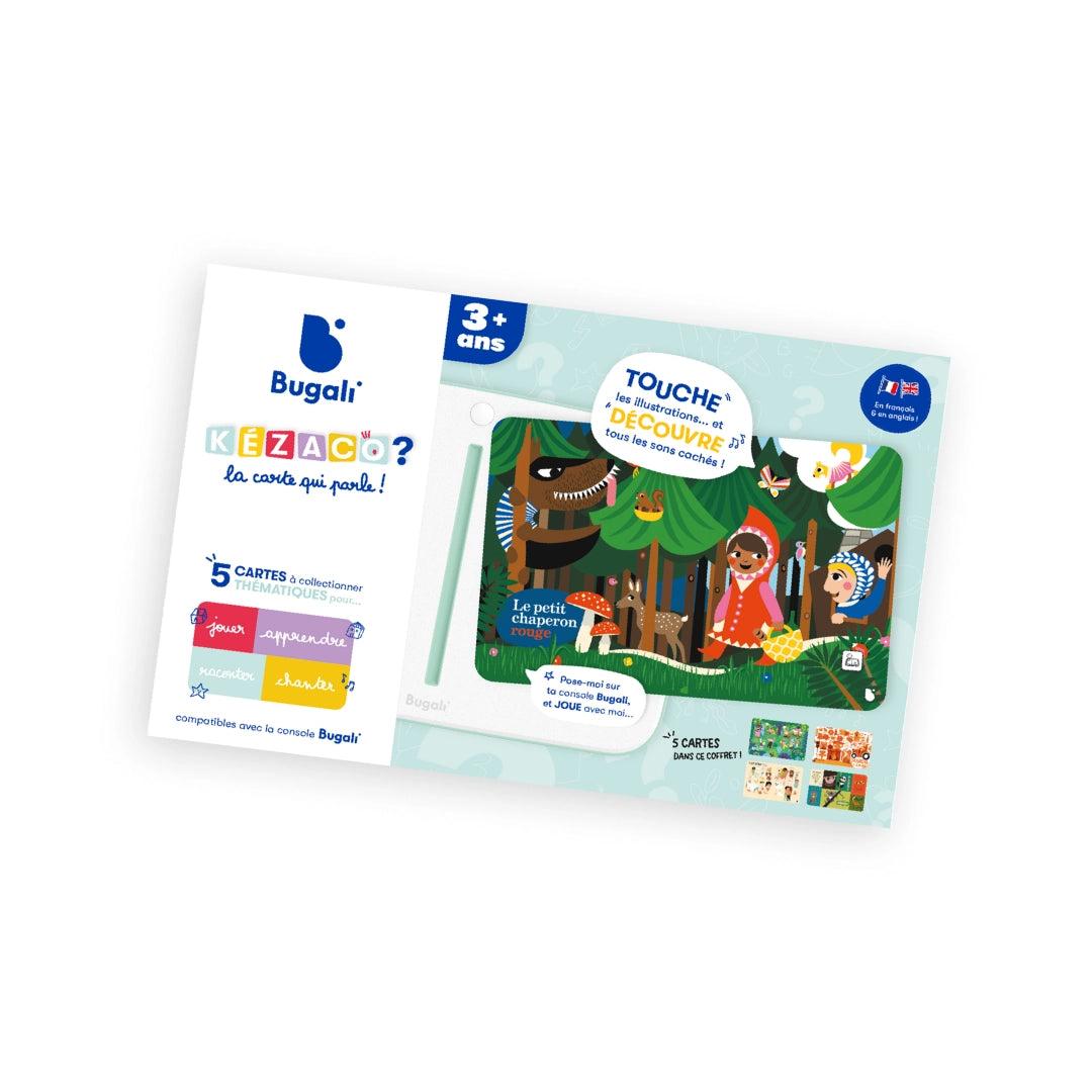 Coffret 5 cartes interactives Kézaco ? (3+)